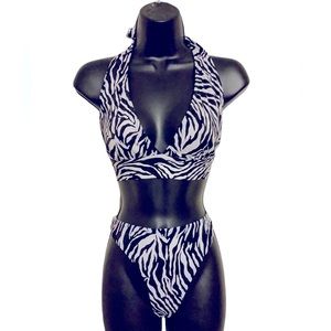 Ujena 84 Women’s NWOT Zebra Bikini. 2 Piece Bathing Suit